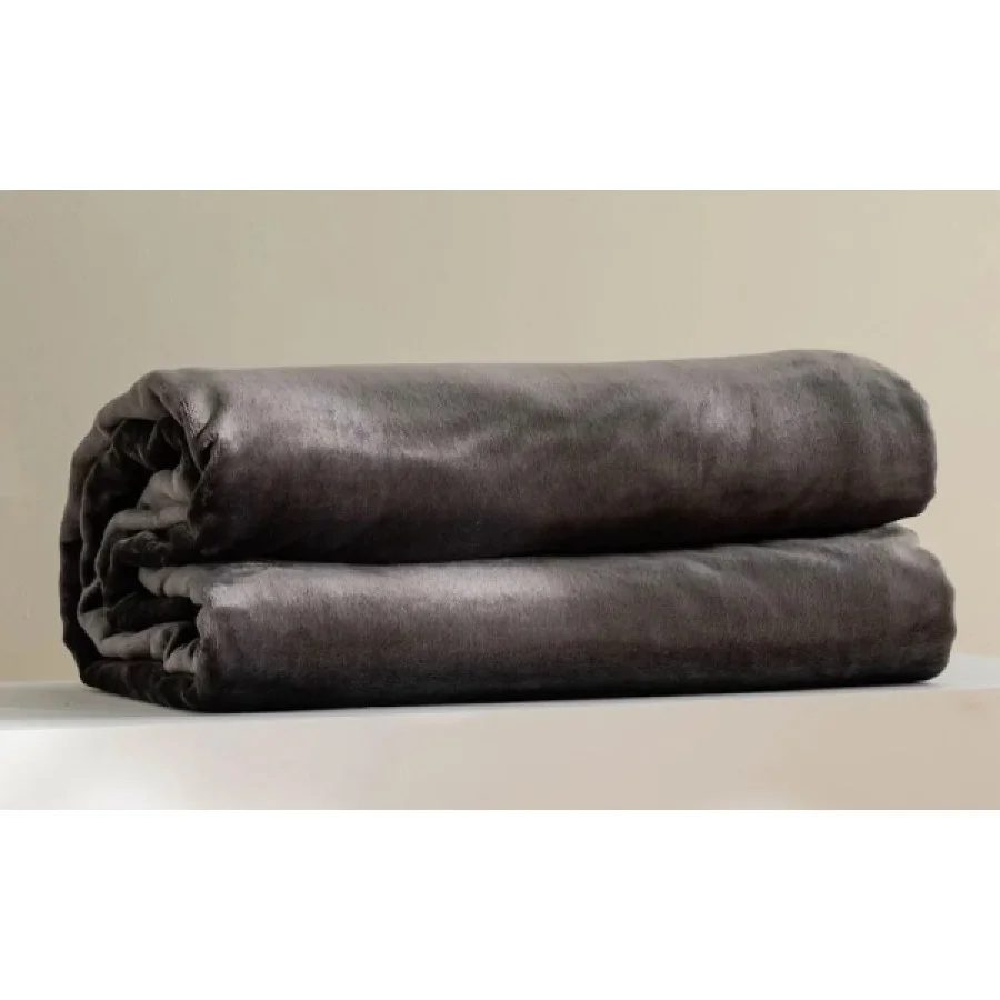 Blanket Floss 200x220 dark gray order